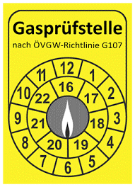 Prüfstelle Gas G107